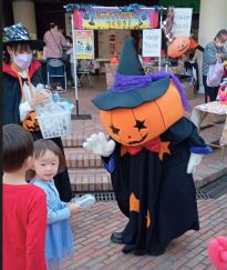 ハロウィンイベントのジャックランタン